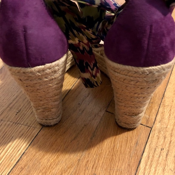 UGG Espadrille Sandals Purple Green EU 38 US 7 - Picture 3 of 11